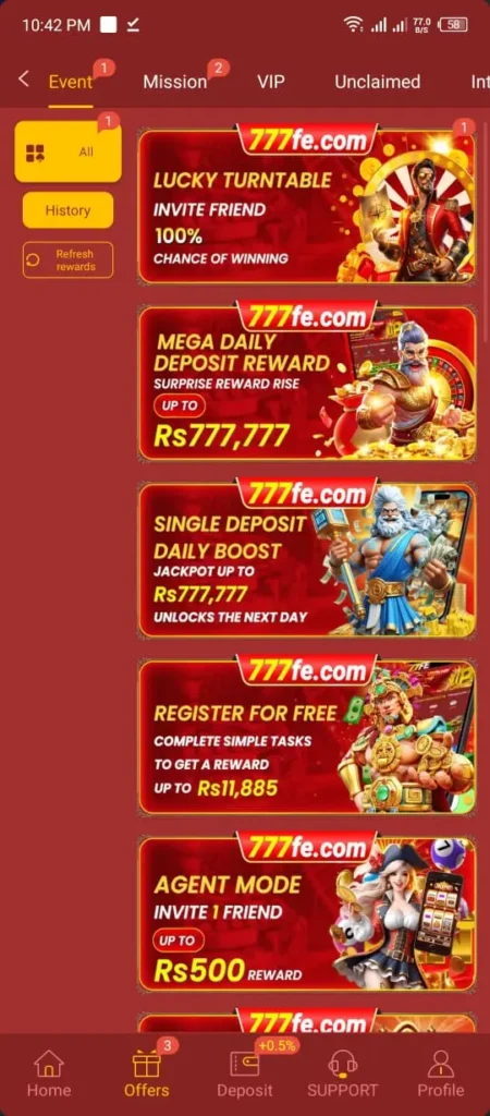 777FE Game App